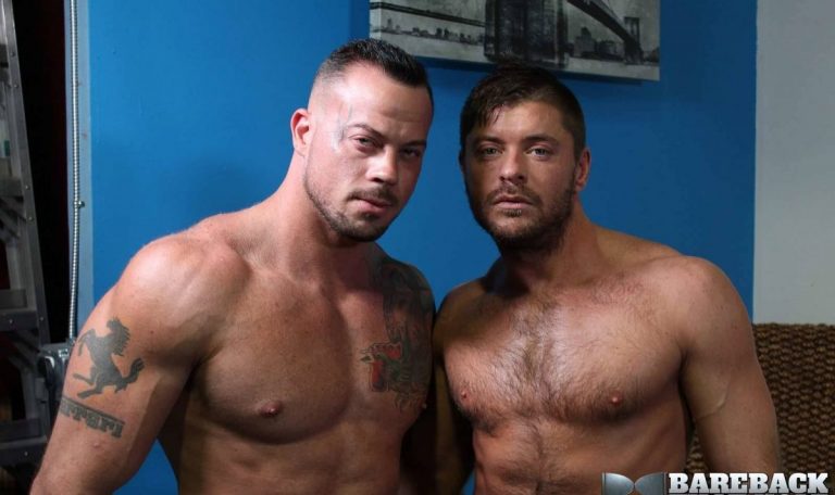 Muscle Hunk Sean Duran Barebacks Jack Andy