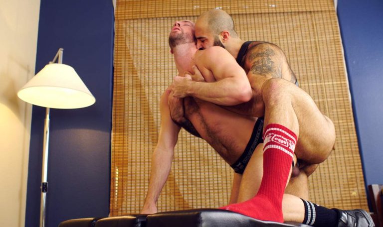 Hairy And Raw: Atlas Grant Plows Alex Hawk