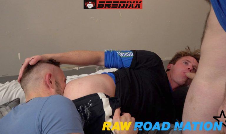 4 Guys Bareback & Pissing Orgy - Raw Road Nation 5