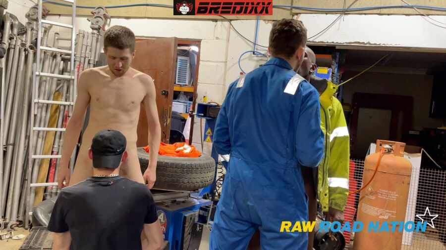 Raw Road Nation - Barebacked On The Tire Machine 4