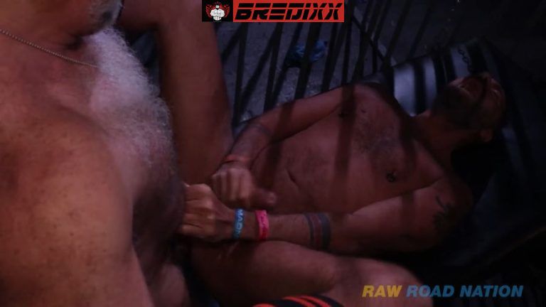 Hairy Males Fuck Bareback