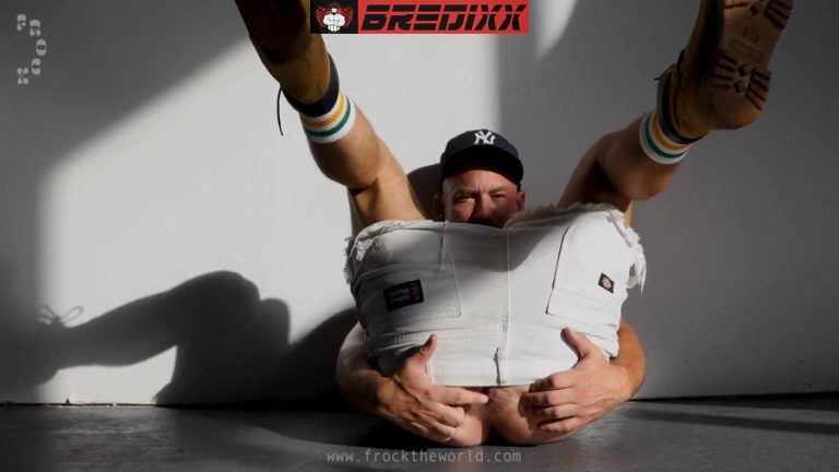 Bobby Ryker Massages His Meaty Rosebud