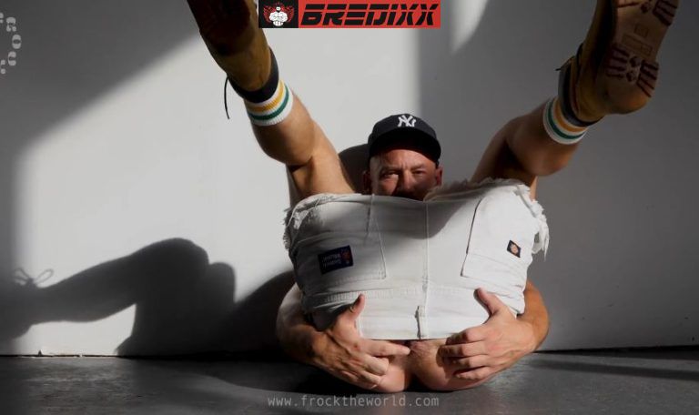 Bobby Ryker Massages His Meaty Rosebud