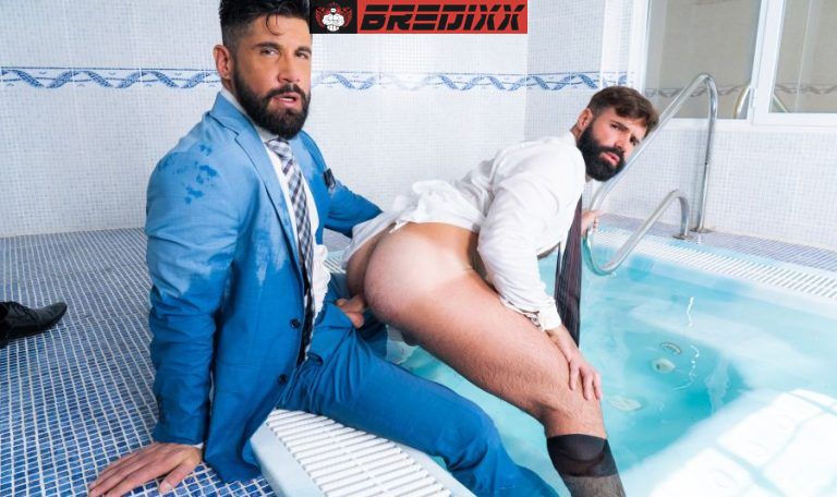Dani Robles Bottoms For Justin Jett In Wet Groomsman
