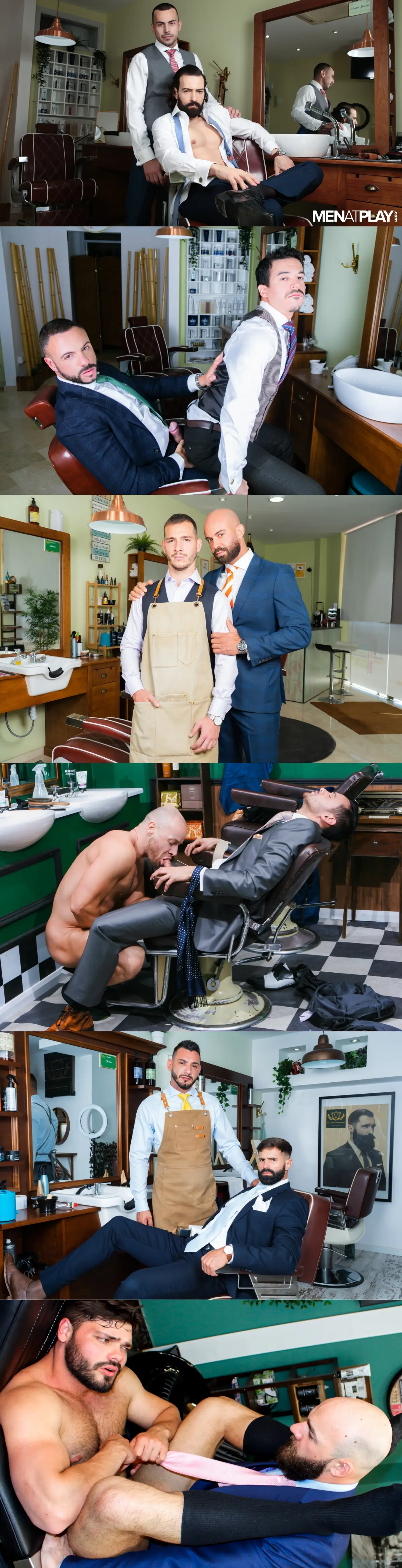 Barbers In Suit - Men At Play's Compilation
