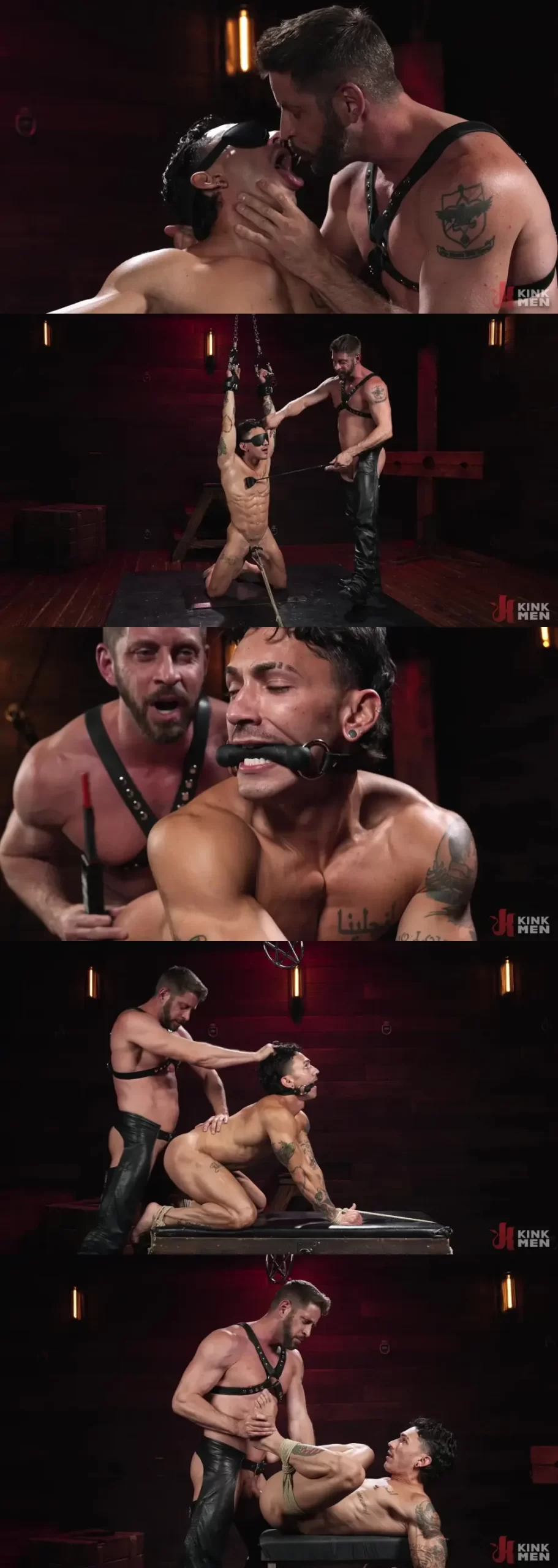 Siren Santiago Gets Used by Leather Dom Johnny Ford