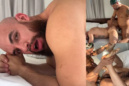 Hot Stud Takes Real 11-Inch Cock Up His Ass