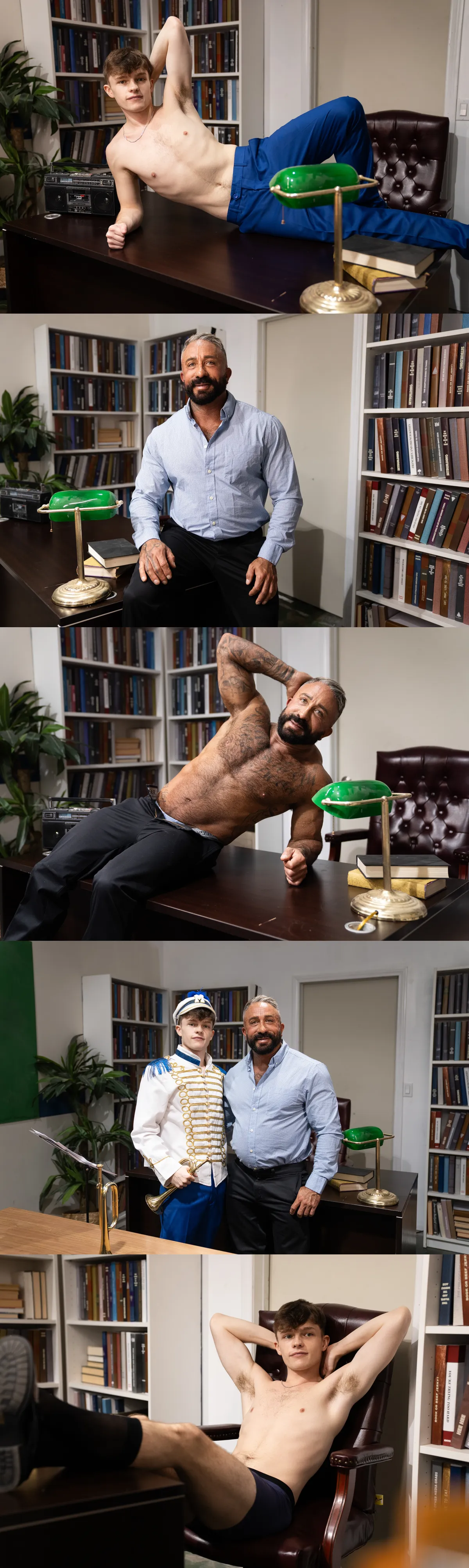 Jake Preston Learns a New Rhythm from Professor Ken Rock