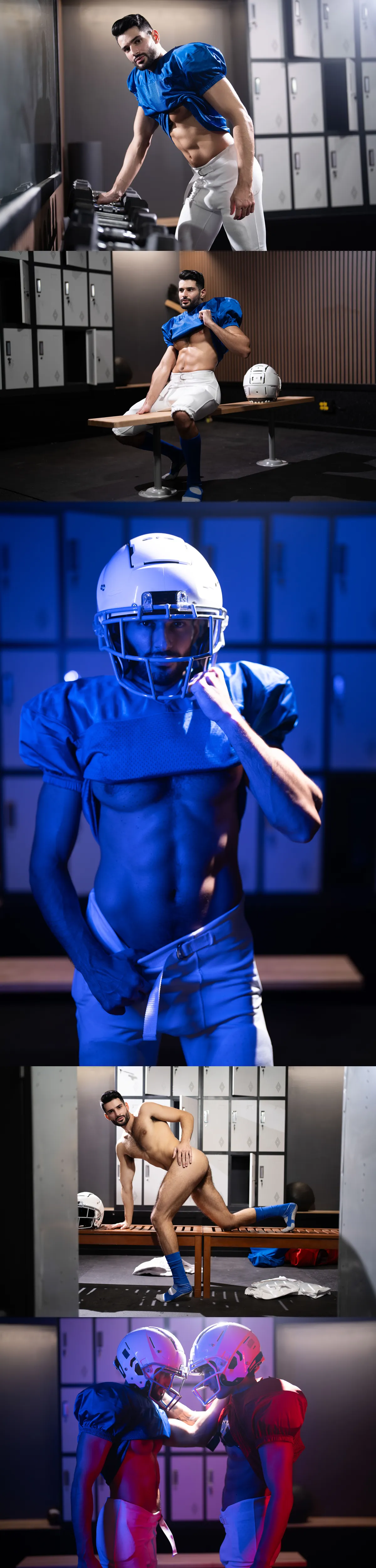 Rival Quarterbacks Leo Levine and Samm Fitness Do It