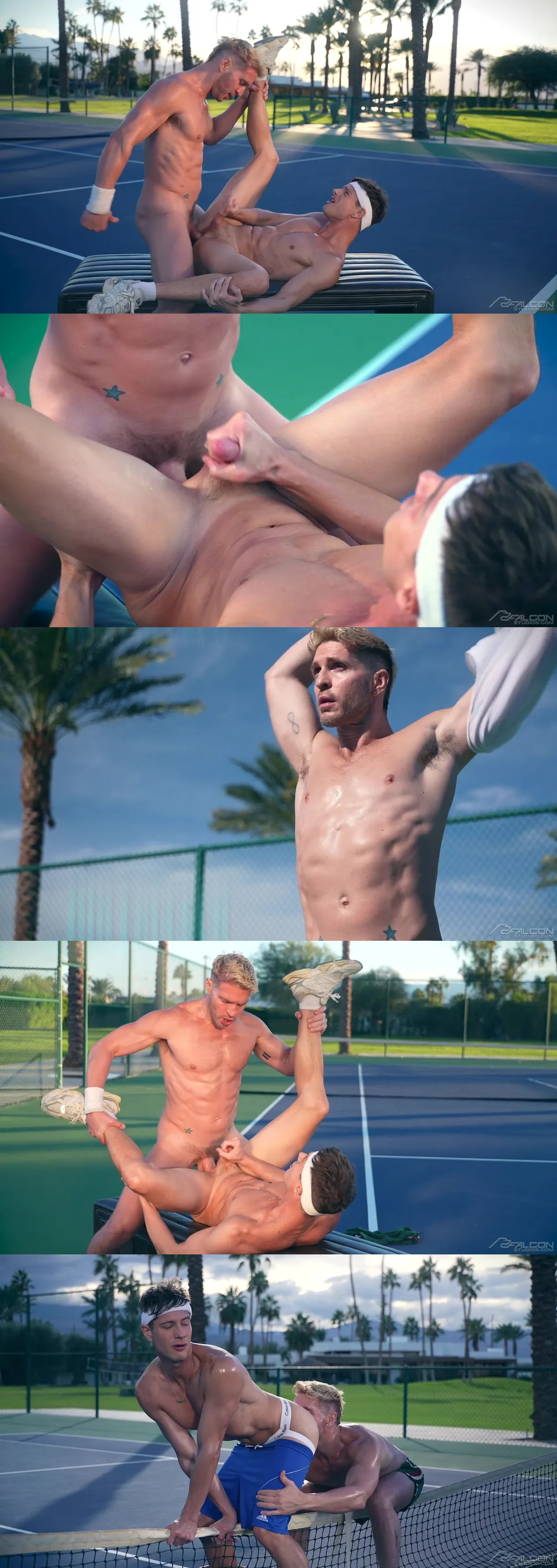 Ryan Orion & Dio Ferrero In The Sexiest Tennis Tournament