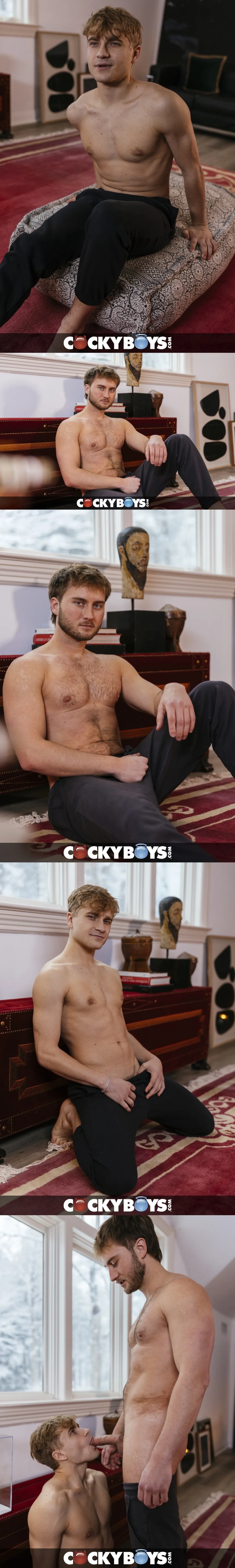 Snowy Day Passion Ignites Between Flynn Fenix and Daniel Evans Indoors with Fireplace