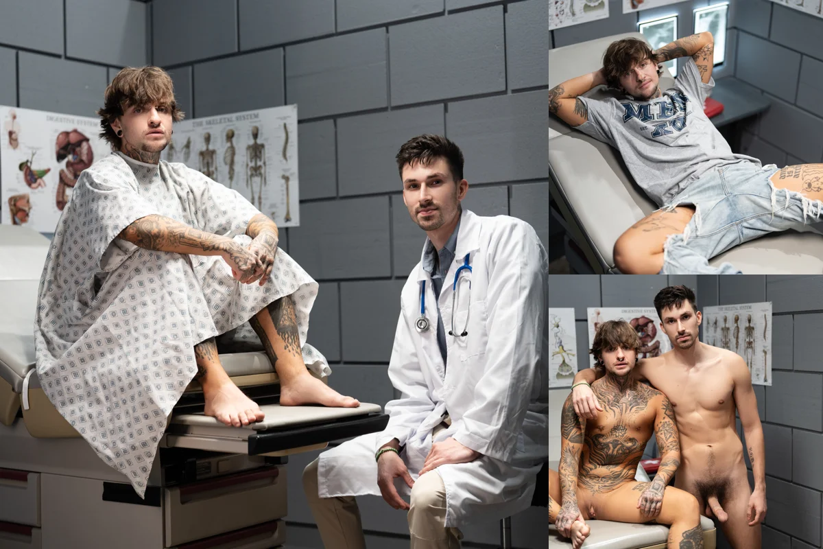 Austin Spears’ Uncontrollable Squirting Finds a Cure in Dr. Kane Fox’s Erotic Exam