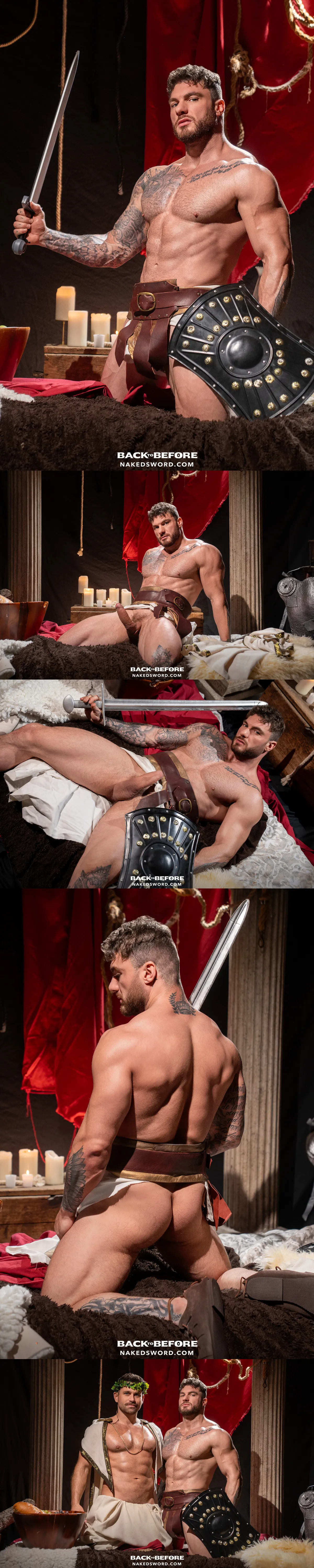 Beau Butler Commands Ultimate Pleasure From Hung Gladiator William Seed