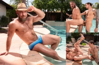 Dive Deep with Ty Roderick and Ian Sterling in a Sizzling Poolside Paradise