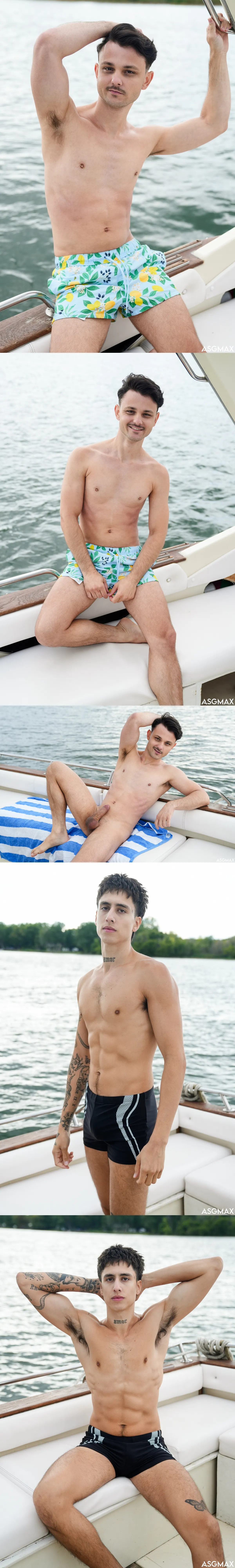 Enzo Muller & Angel Elias Heat Up The Waves On A Steamy Sailboat Adventure