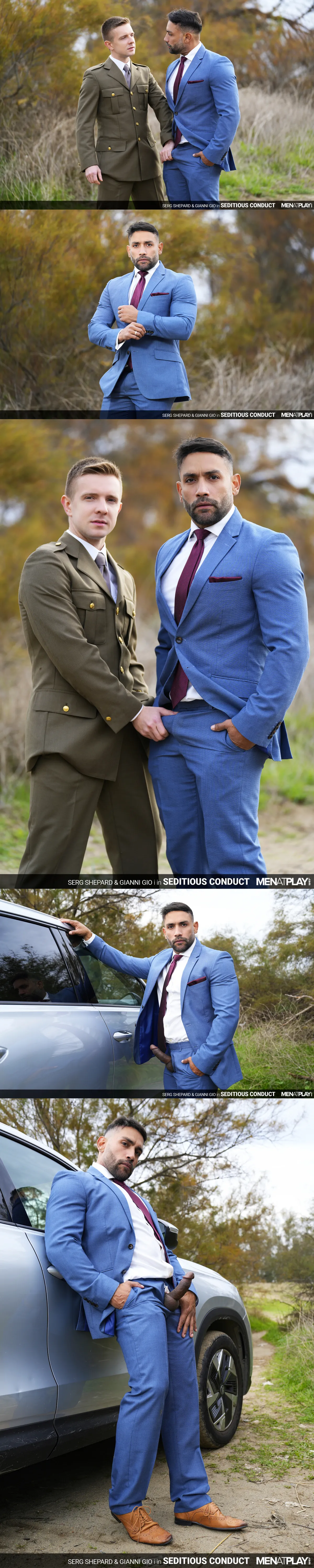 Gianni Gio & Serg Shepard Have Sex in Uniforms