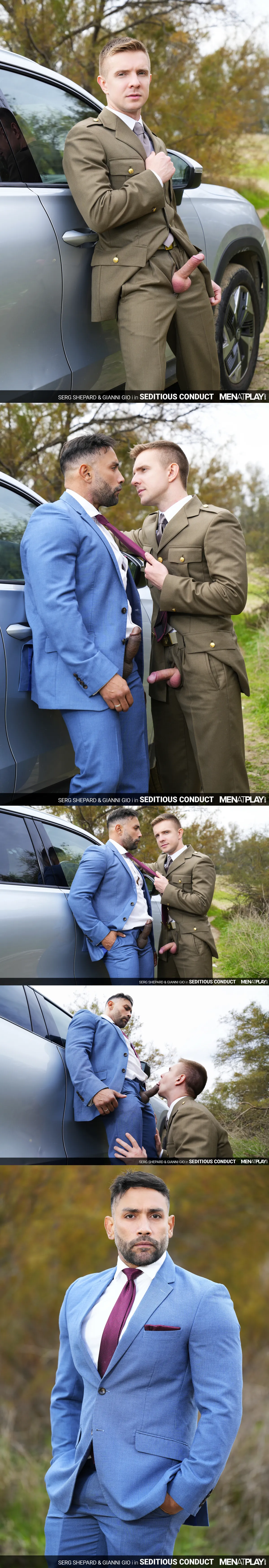 Gianni Gio & Serg Shepard Have Sex in Uniforms