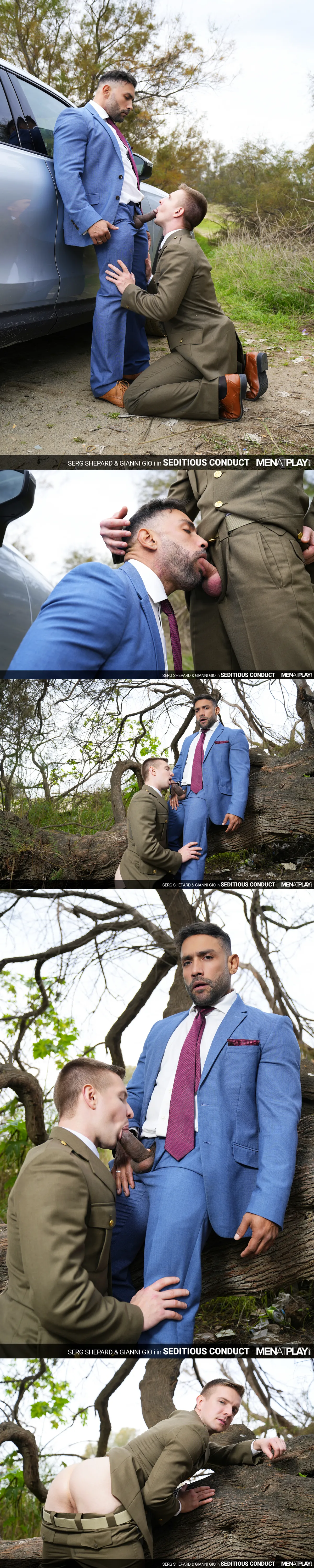 Gianni Gio & Serg Shepard Have Sex in Uniforms