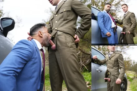 Gianni Gio & Serg Shepard Have Sex in Uniforms