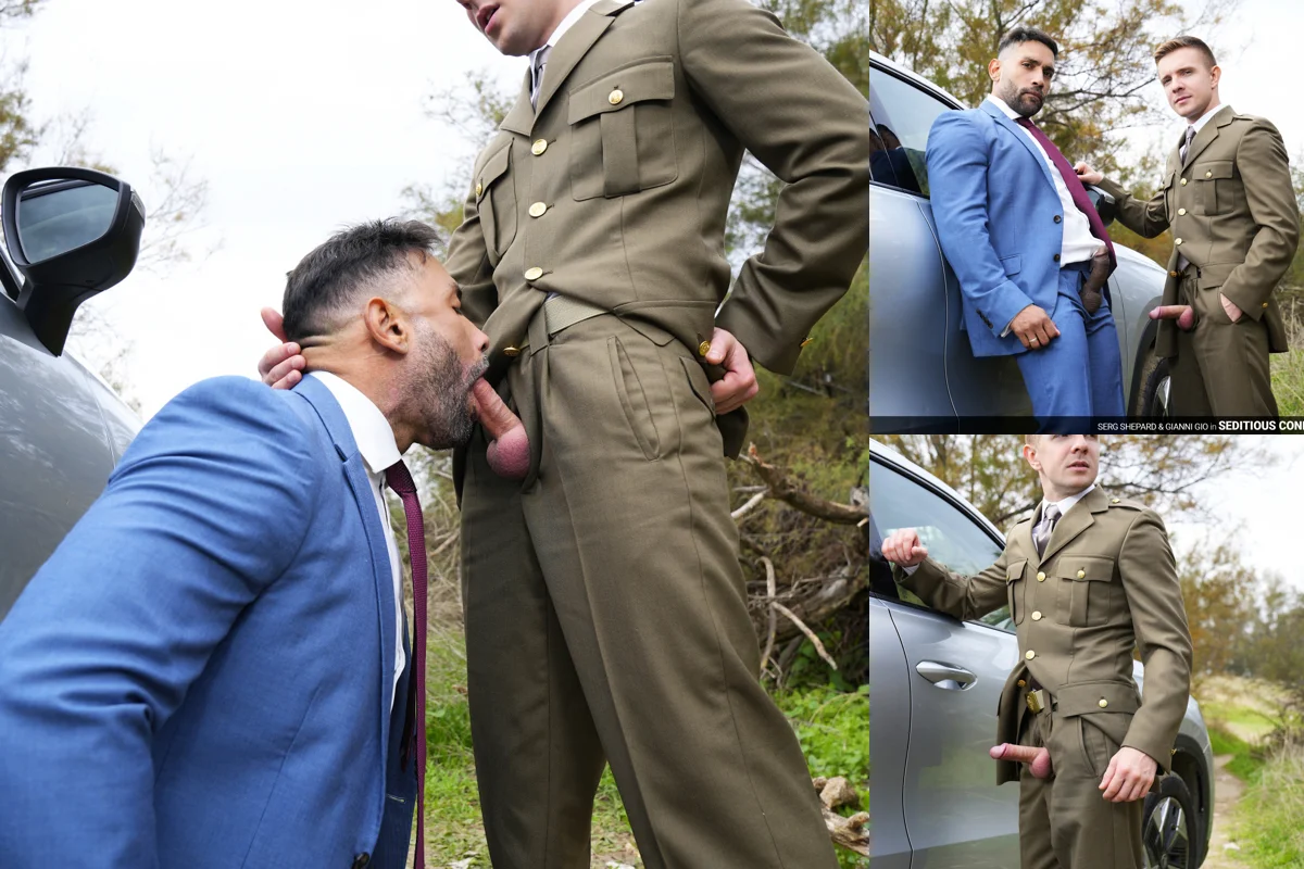 Gianni Gio & Serg Shepard Have Sex in Uniforms
