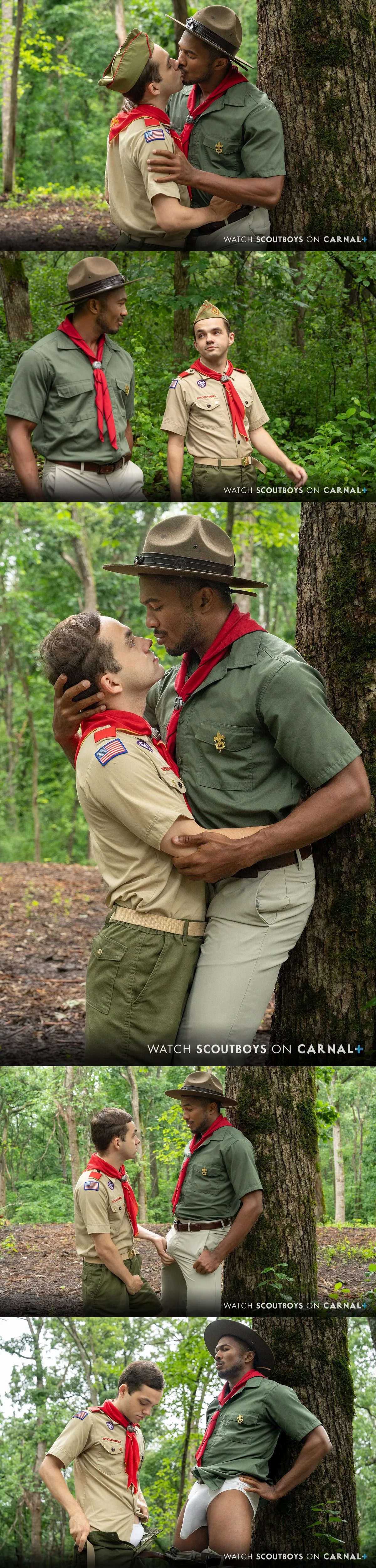 Intense Outdoor Passion with Marcus Rivers & Sean Xavier