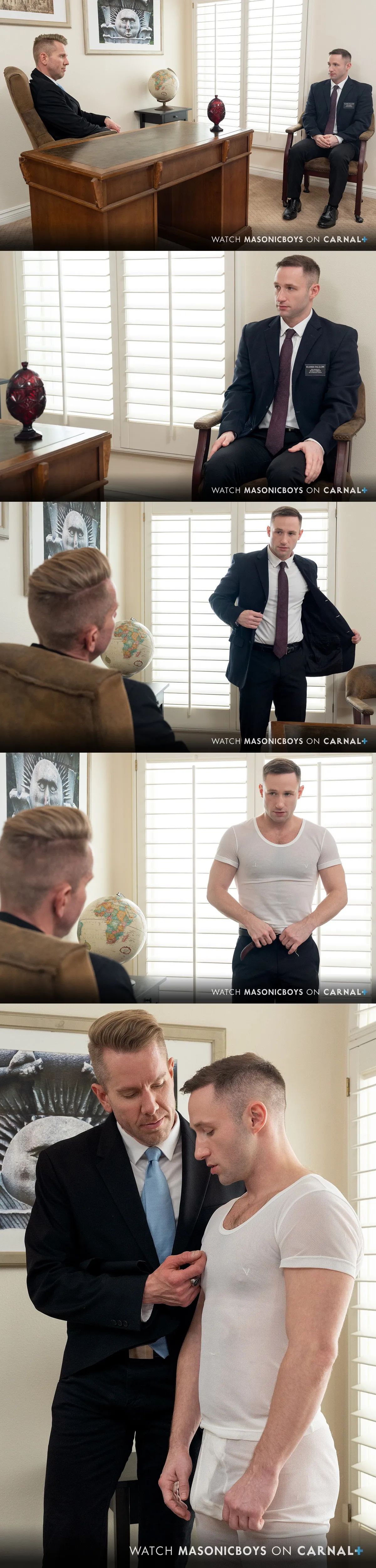 Lucas Jake Breeds Miles Fallon at MasonicBoys