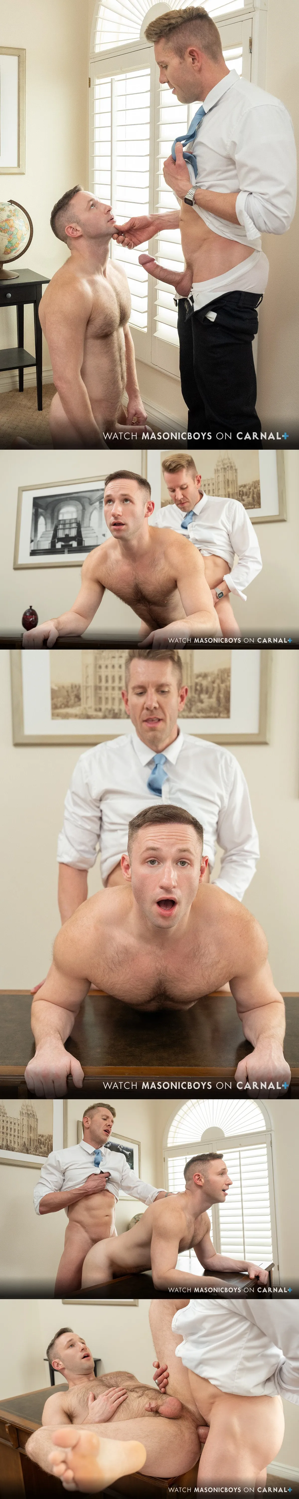 Lucas Jake Breeds Miles Fallon at MasonicBoys