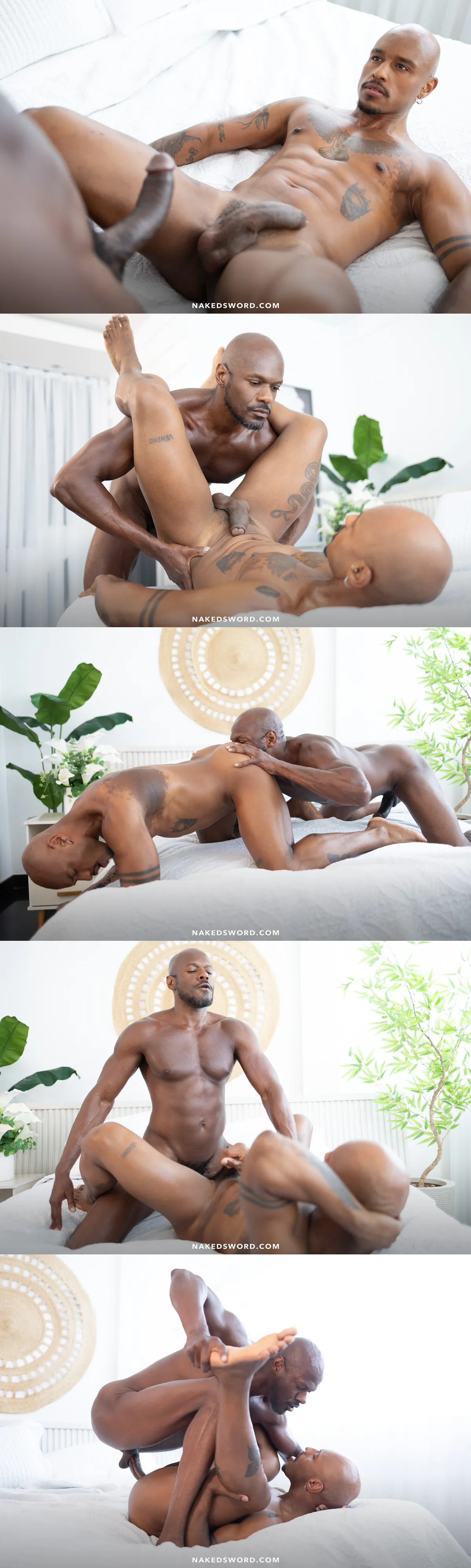 Rhyheim Shabazz & Ramiro Oli in a Scorching Hot Encounter on NakedSword