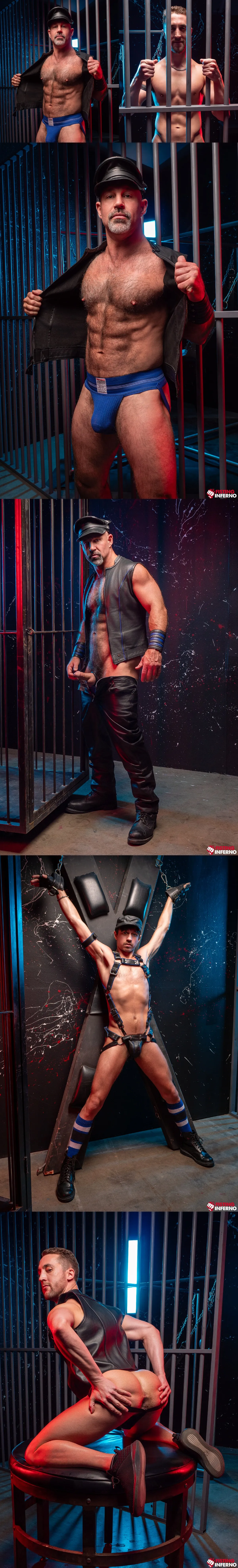 Unleash Your Deepest Desires with Adam Banks and Kev Inspiring in This Steamy Dark Room Encounter