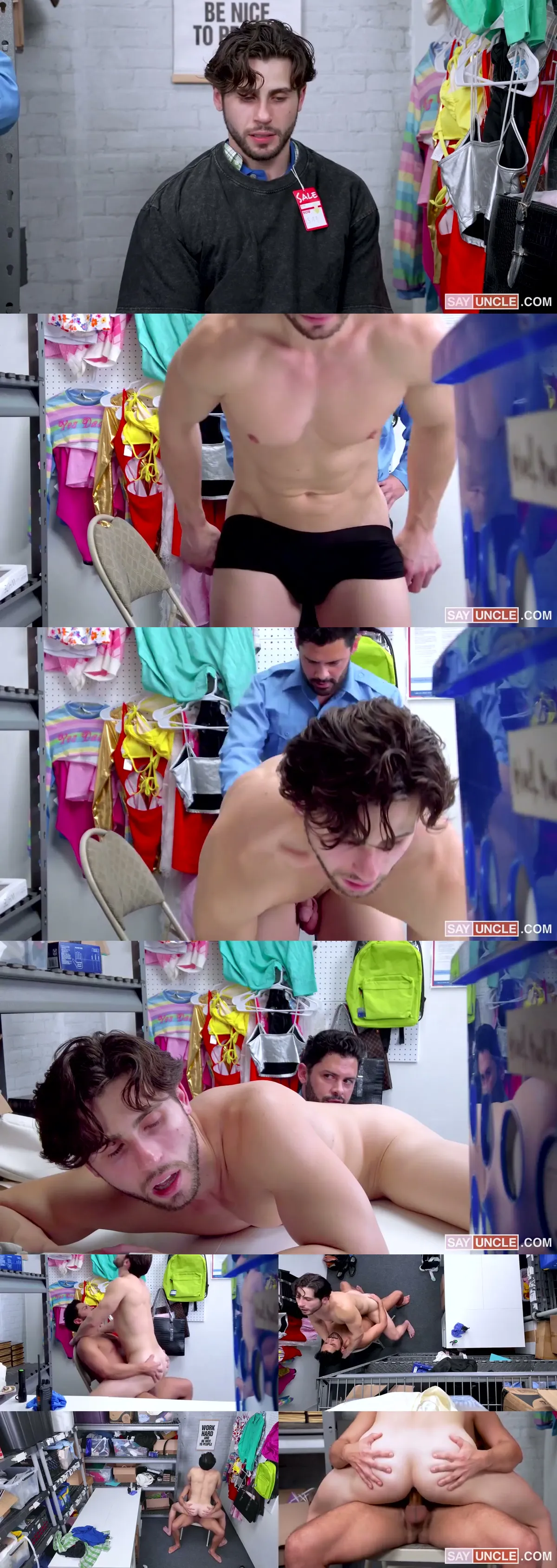 Young Perps: Leo Esteban Teaches Thief Michael Vente a Spicy Lesson