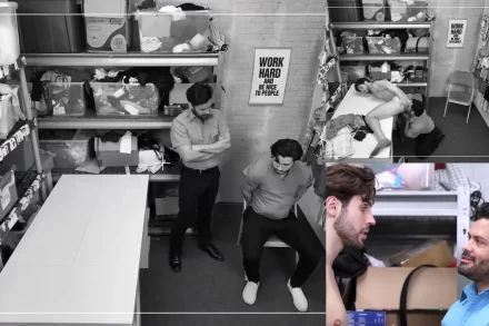 Leo Esteban Bangs Sexy Perp Michael Vente