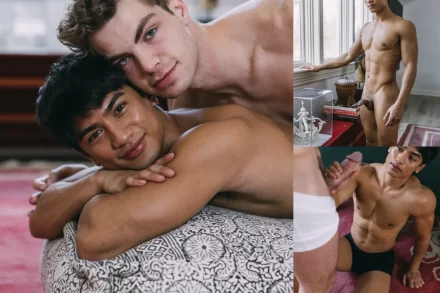 Oliver Carter & Luca Knight With Sensual Foreplay and Lovemaking