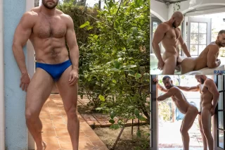 Parker Nolan and River North in steamy RandyBlue Debut