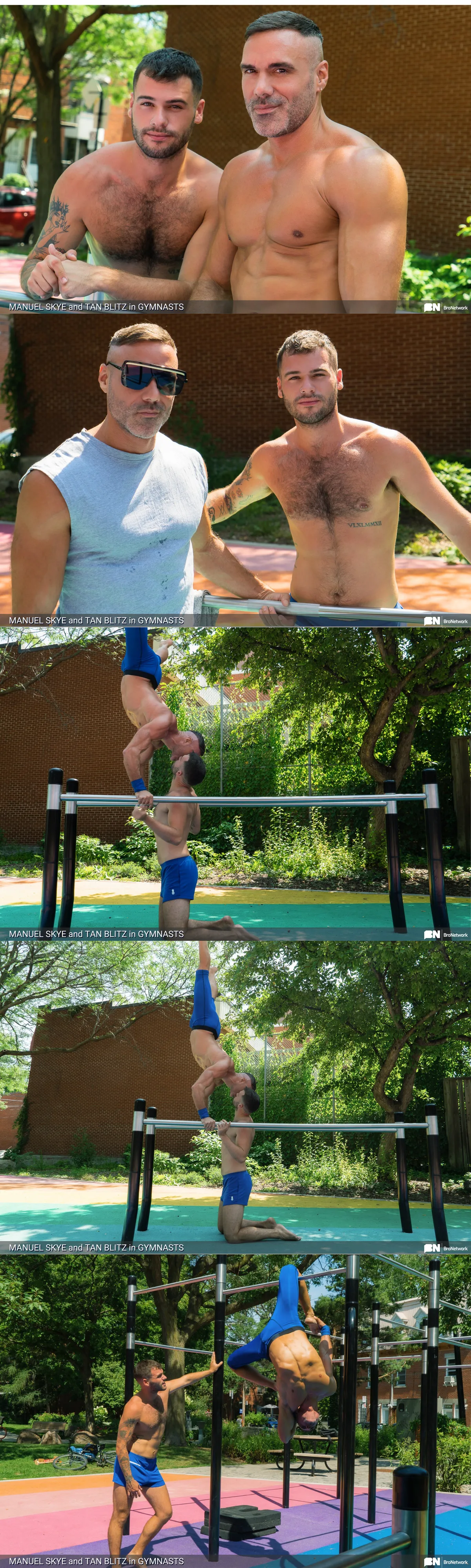 Sex Gymnastics With Manuel Skye & Tan Blitz