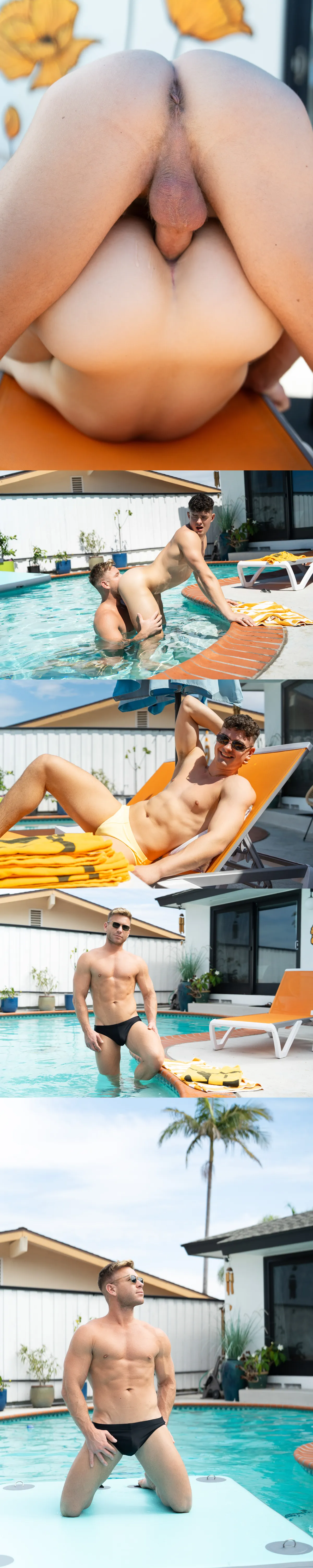 Sumner and James Ash Ignite a Steamy Poolside Romance
