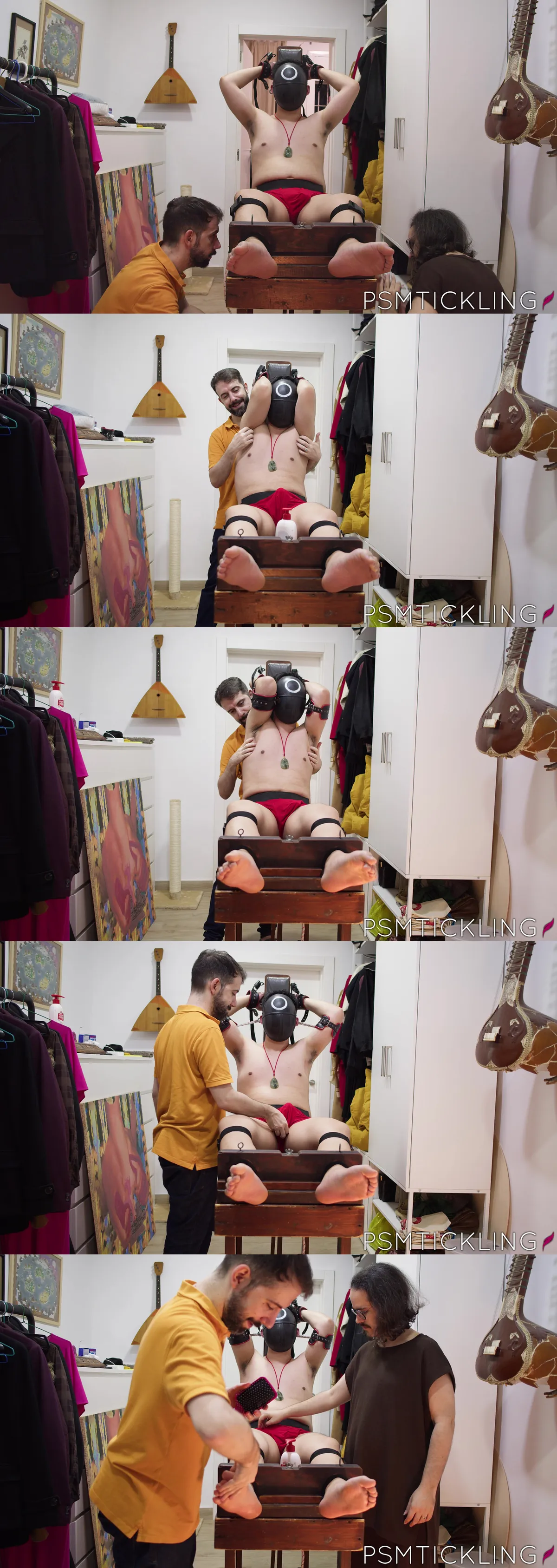 Tickling Session with Restraint & Unbridled Passion