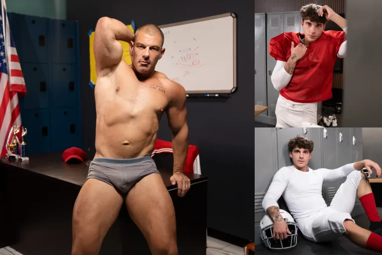 College Jock Leo Levine Bangs Coach Ed Steel