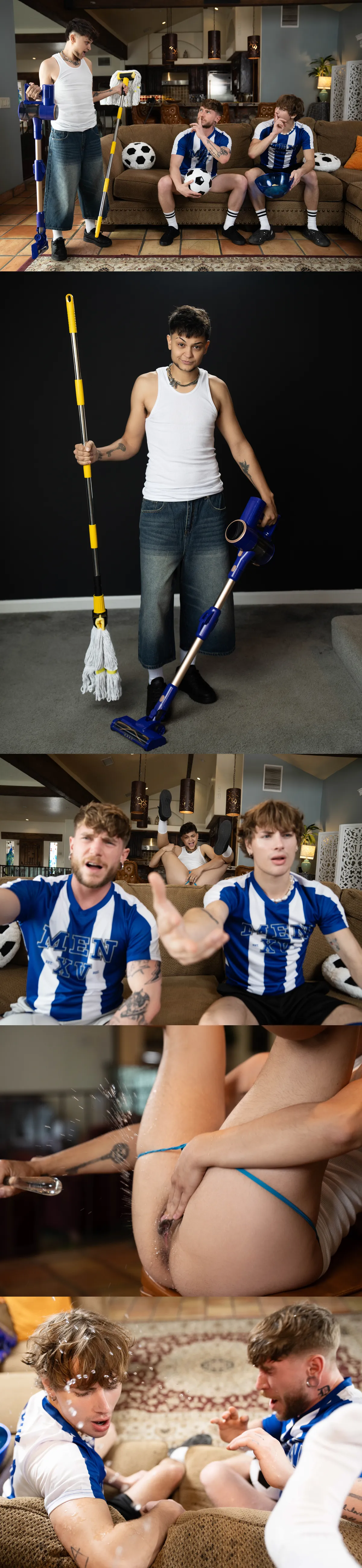 Cocks and Soccer Socks: Cyrus Stark, Nicky, and Colt Spence