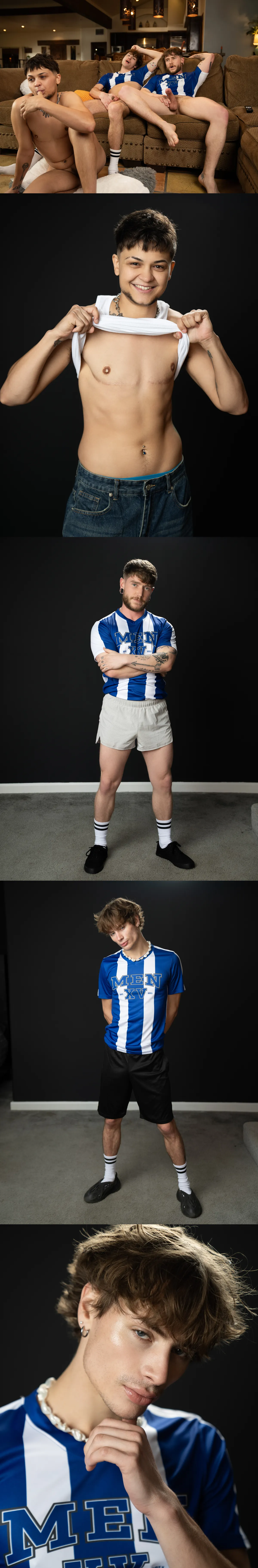 Cocks and Soccer Socks: Cyrus Stark, Nicky, and Colt Spence