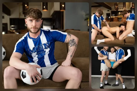 Cocks and Soccer Socks: Cyrus Stark, Nicky, and Colt Spence