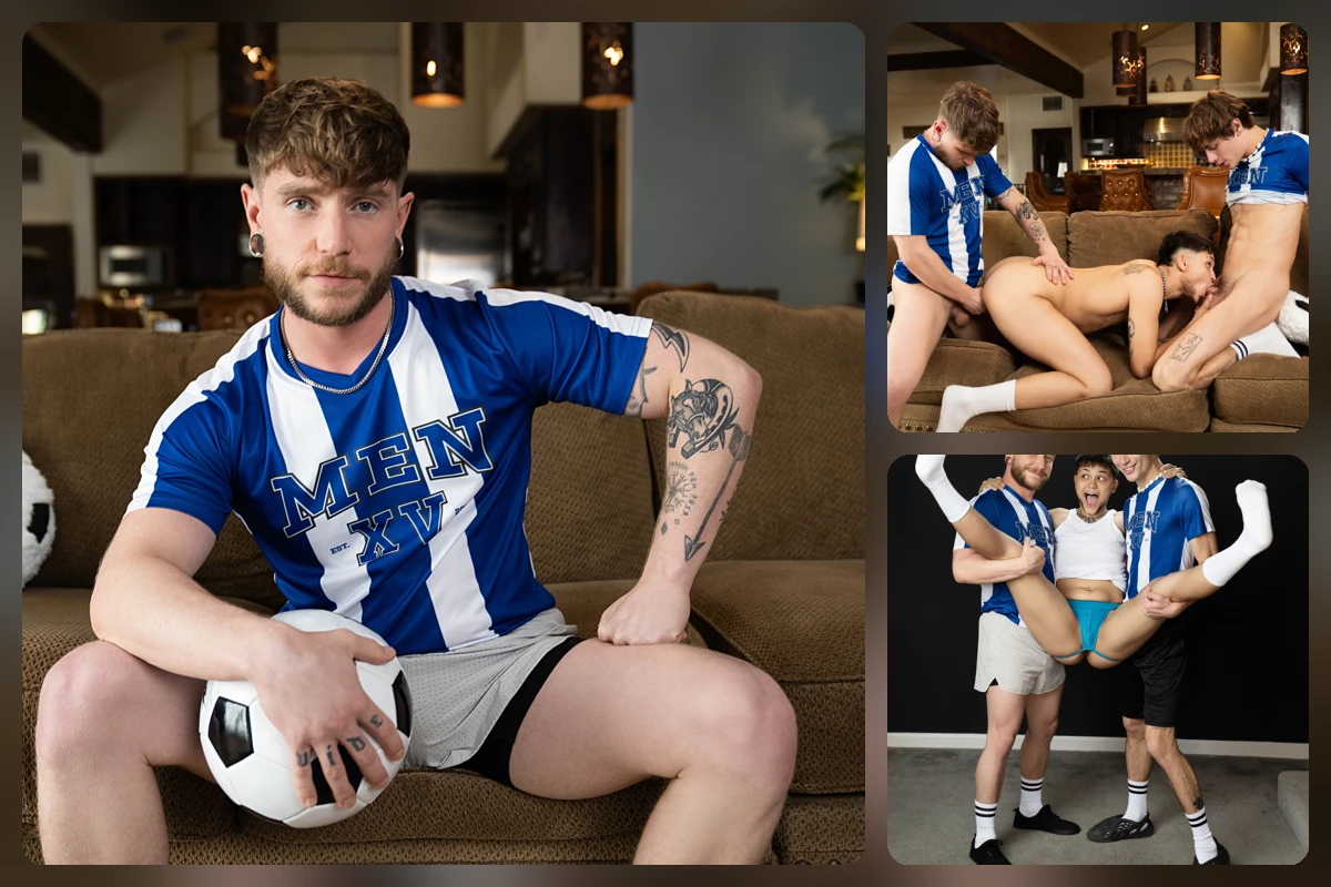 Cocks and Soccer Socks: Cyrus Stark, Nicky, and Colt Spence