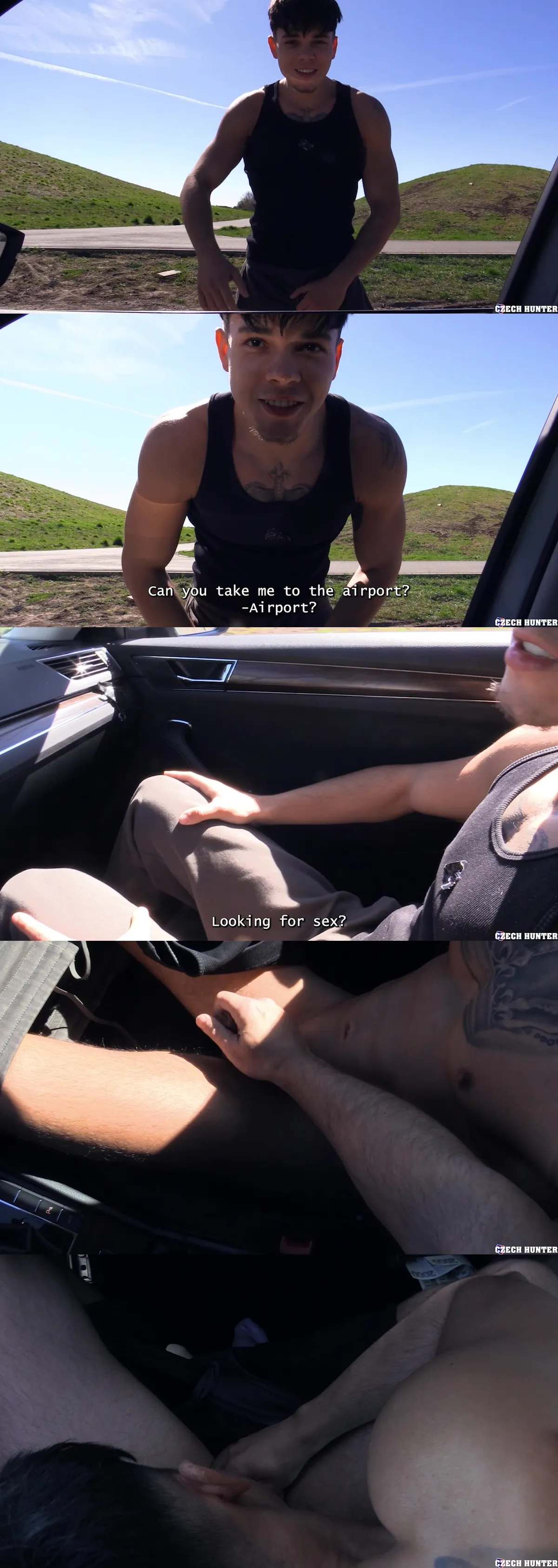 Czech Hunter 840: The Risky Public Encounter