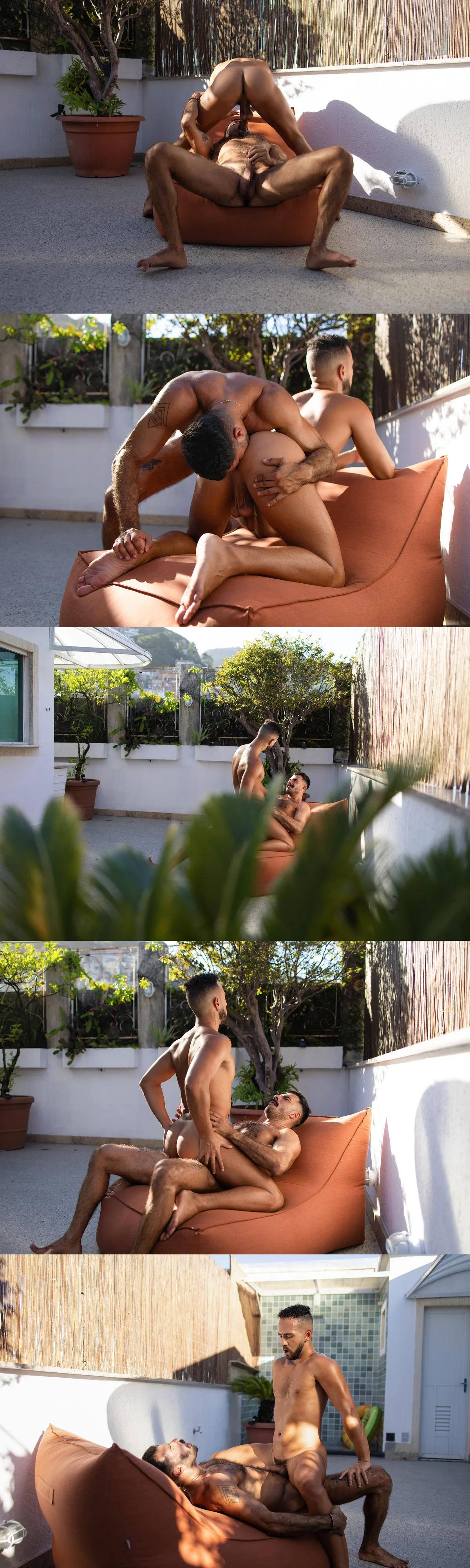 Dave Scorpio & Juliano Connect for Raw Voyeuristic Heat