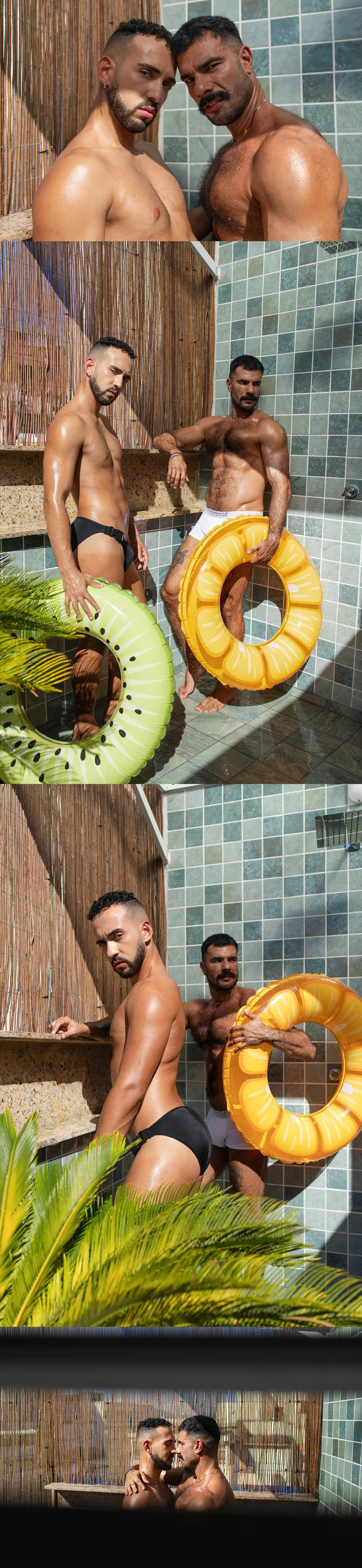 Dave Scorpio & Juliano Connect for Raw Voyeuristic Heat