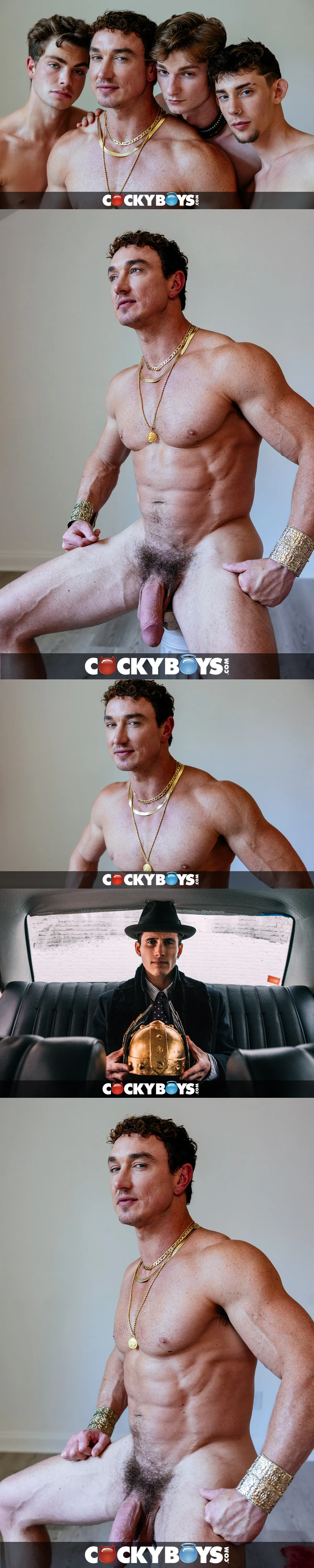 GODS & HEROES Premieres with the porn God Cade Maddox