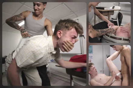 Nerd Takes a Hard Pounding in Detention
