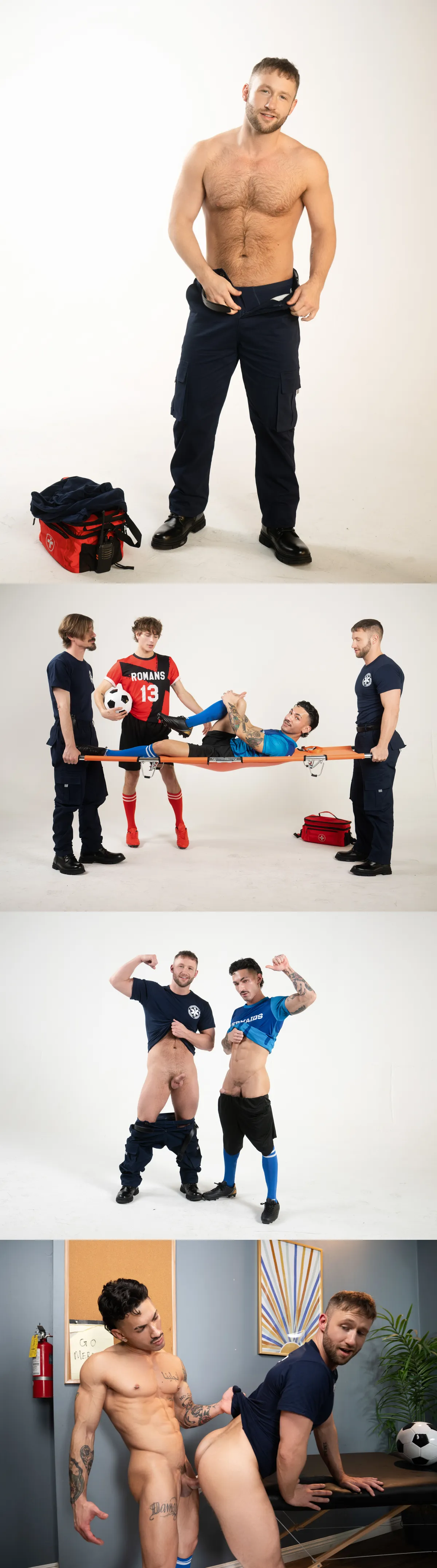 Sexy Soccer Studs Score: Siren Santiago & Miles Fallon