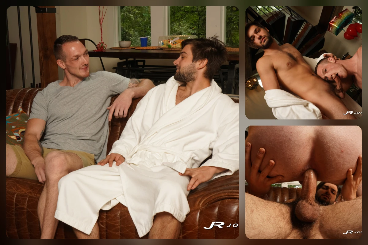 Unwrap Johnny Rapid’s Birthday Gift: Jackson Cooper’s Ass!