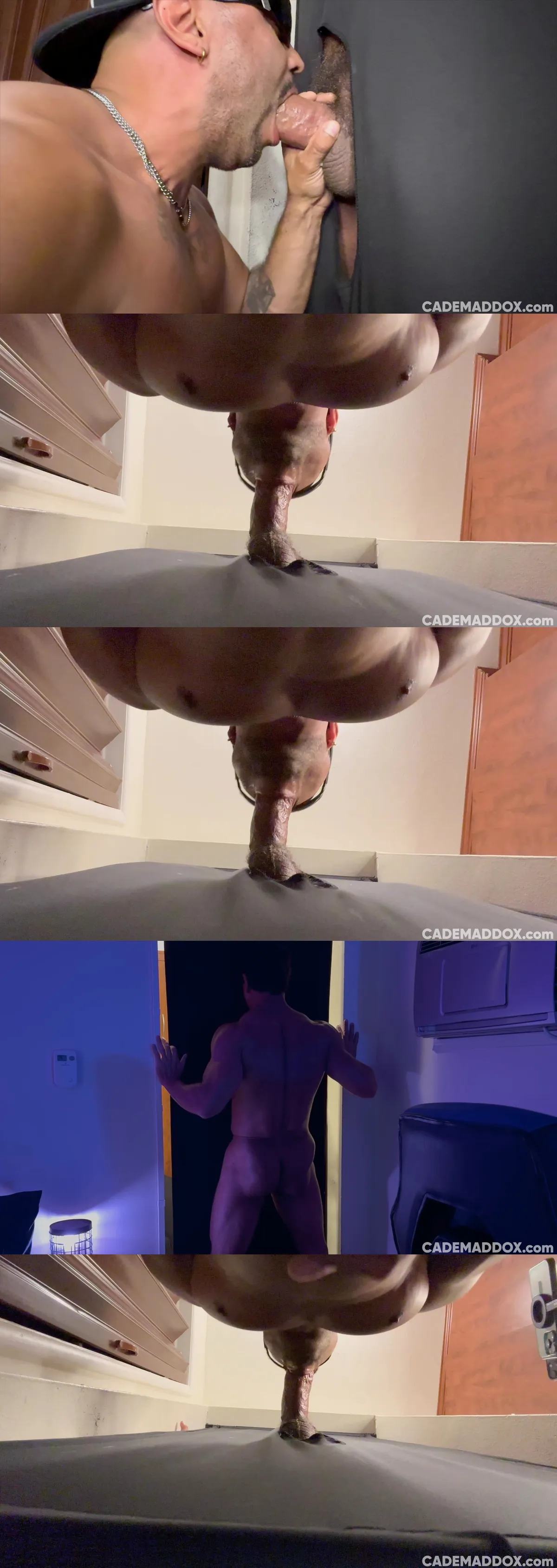 A Masked Stranger Sucks Cade Maddox