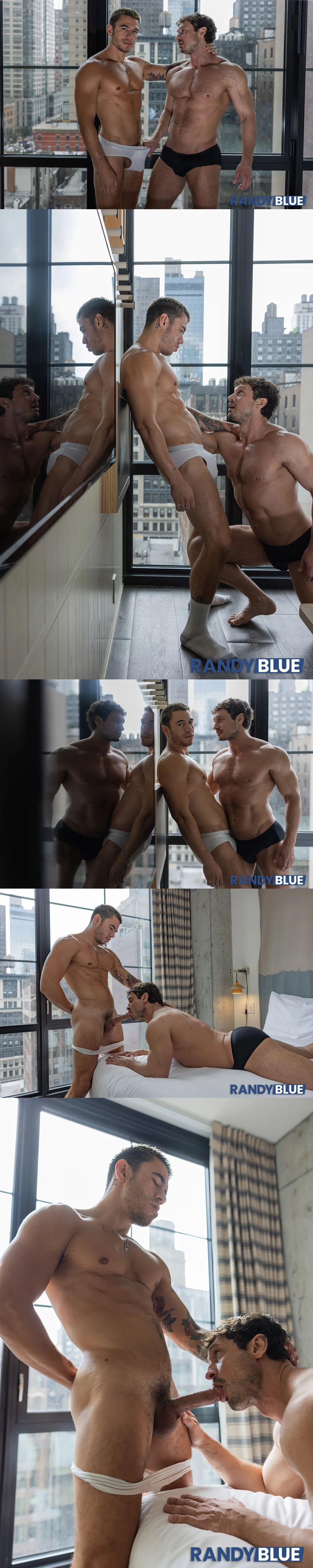 Alex Kof and Daniel Justice at Randy Blue